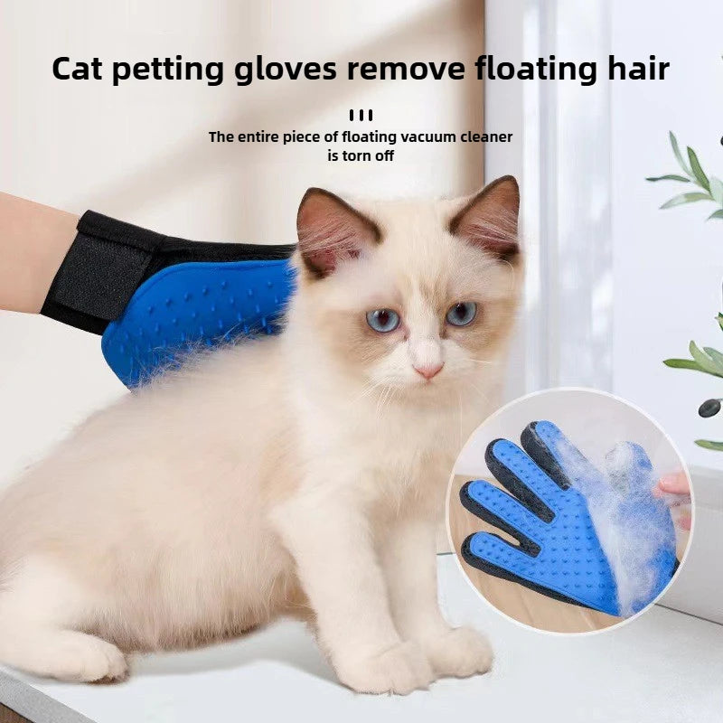 PawTouch™ – Luva Massageadora e Removedora de Pelos 3 em 1 para Pets
